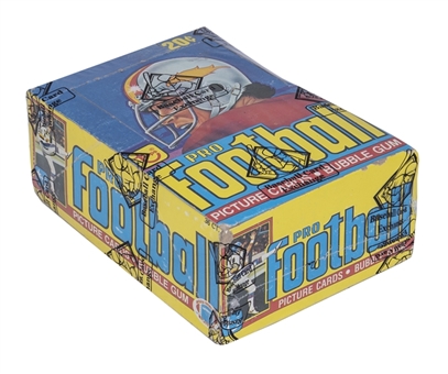 1978 Topps Football Unopened Wax Box (36 Packs) – BBCE Certified